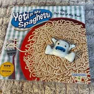 Yeti in My Spaghetti Game - White and Blue